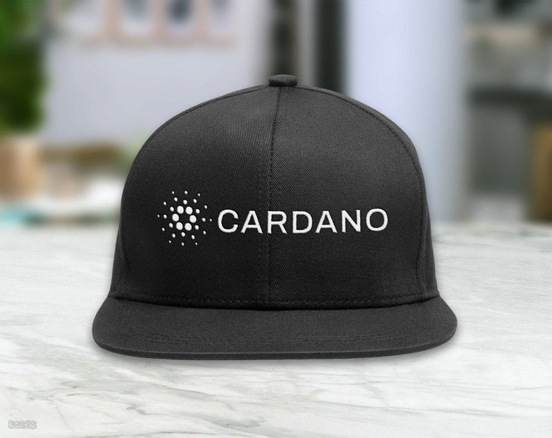 Cardano Logo Hat Cardano Snapback Hat Cardano Hat Crypto Hat 3D Puff Embroidery