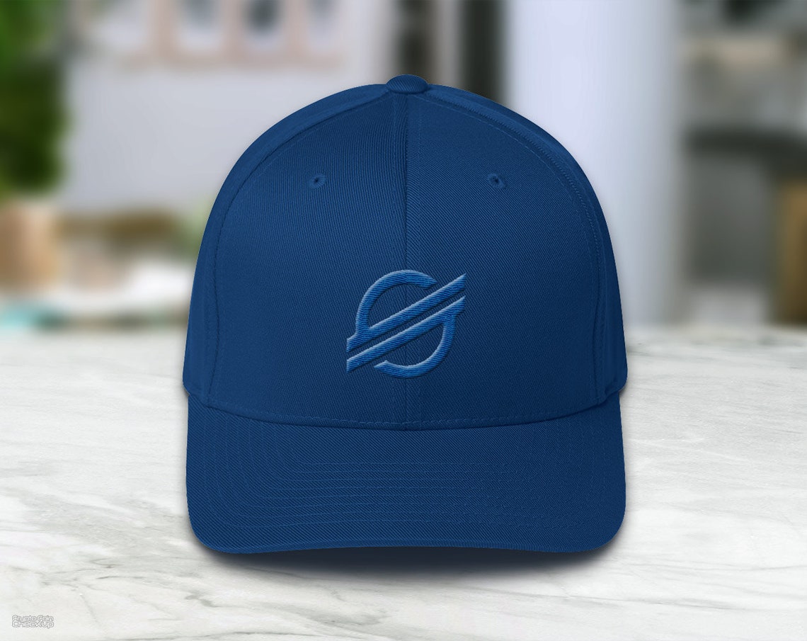 Subtle Stellar Symbol Hat / Black on Black / Stellar FlexFit Etsy