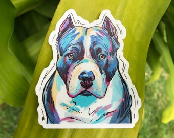American Bully Watercolor Dog Tee Men's Image by Shutterstock American Bully Watercolor Dog Tee Men's Image by Shutterstock