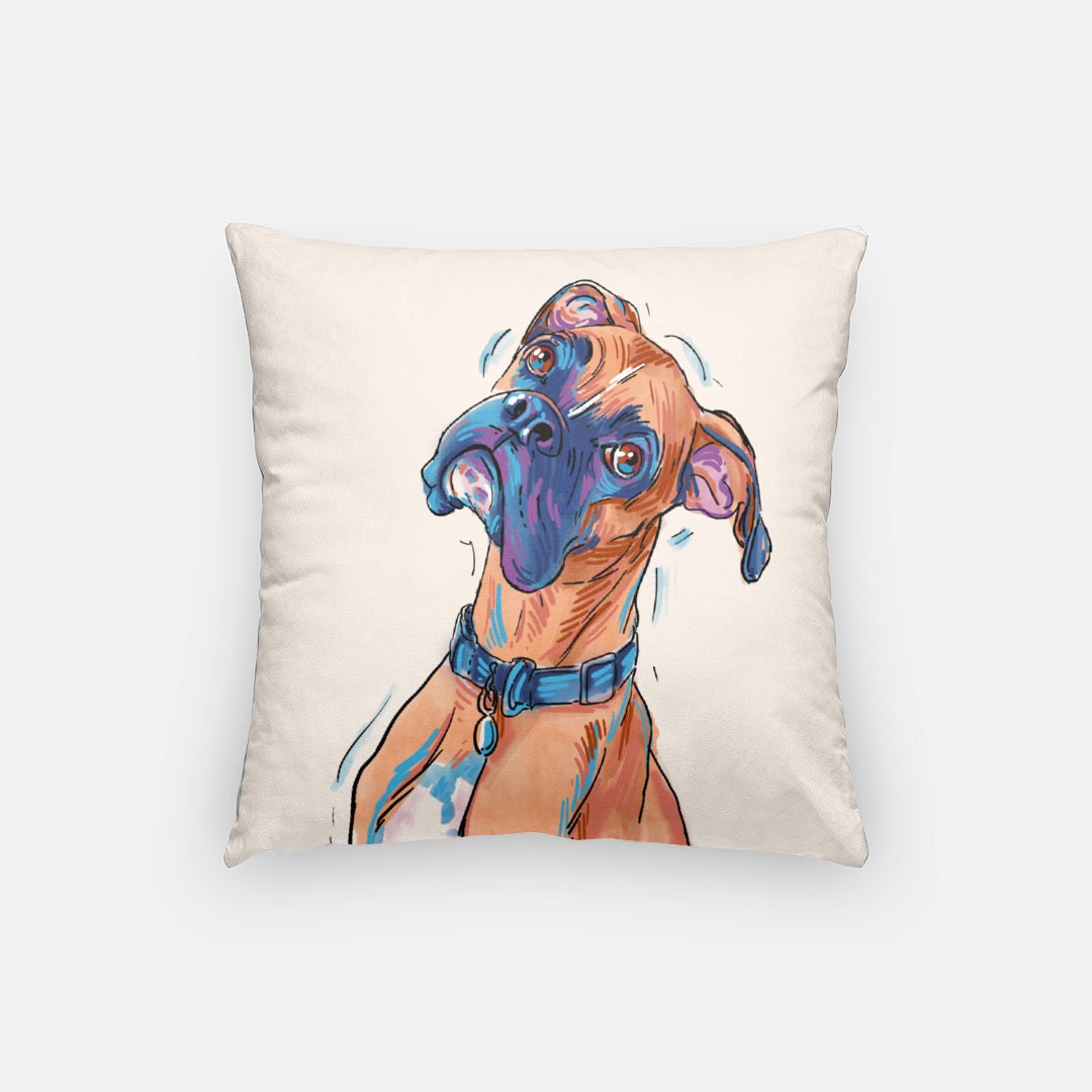Boxer Pillow Cover for Decorative Home Decor Pillow Cover for Etsy