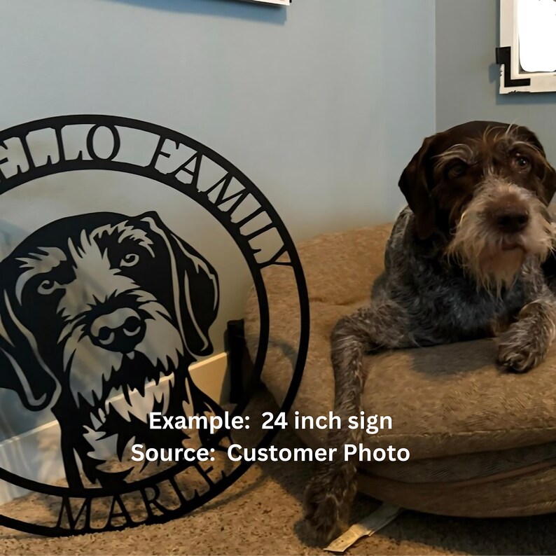 Belgian Malinois Metal Dog Silhouette: Custom Pet Memorial Home Decor