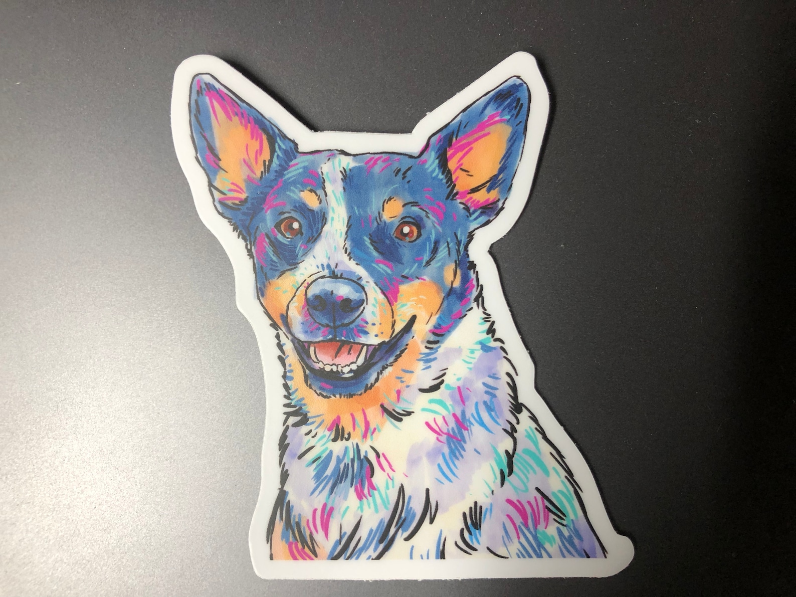 Australian Cattle Dog Sticker Decal for Cattle Dog Mama Cute Etsy