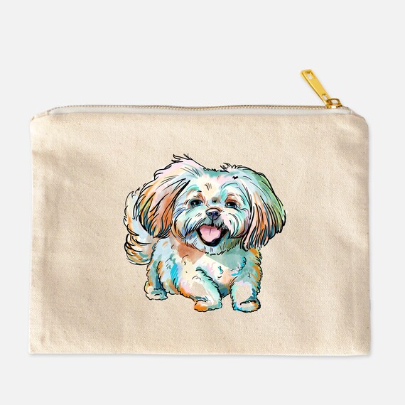 Lhasa Apso Phone Case Wallet - Blue Lhasa Apso Phone Case Wallet - Blue