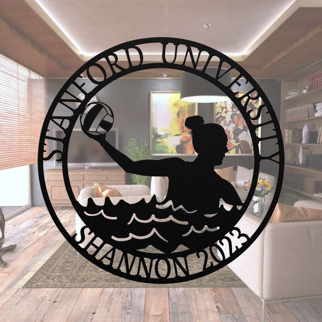 Custom Made Water Polo Sign Water Polo Player Gift Etsy