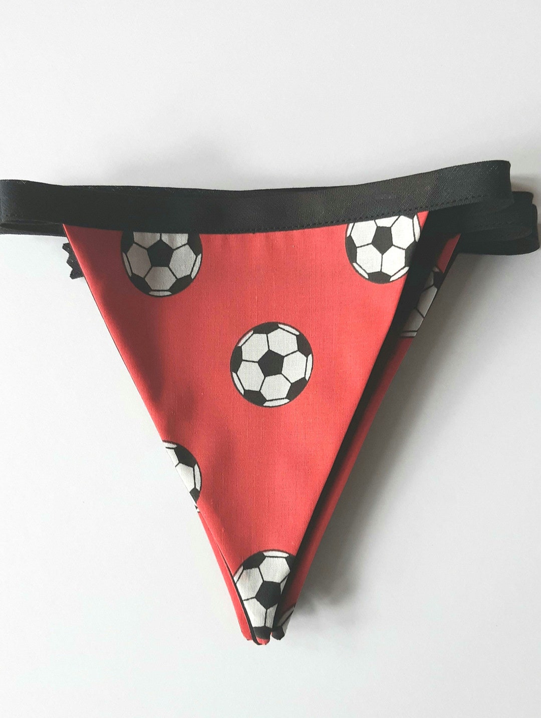 Red Football Themed - Midi Triangle Bunting Flags(7) - Etsy
