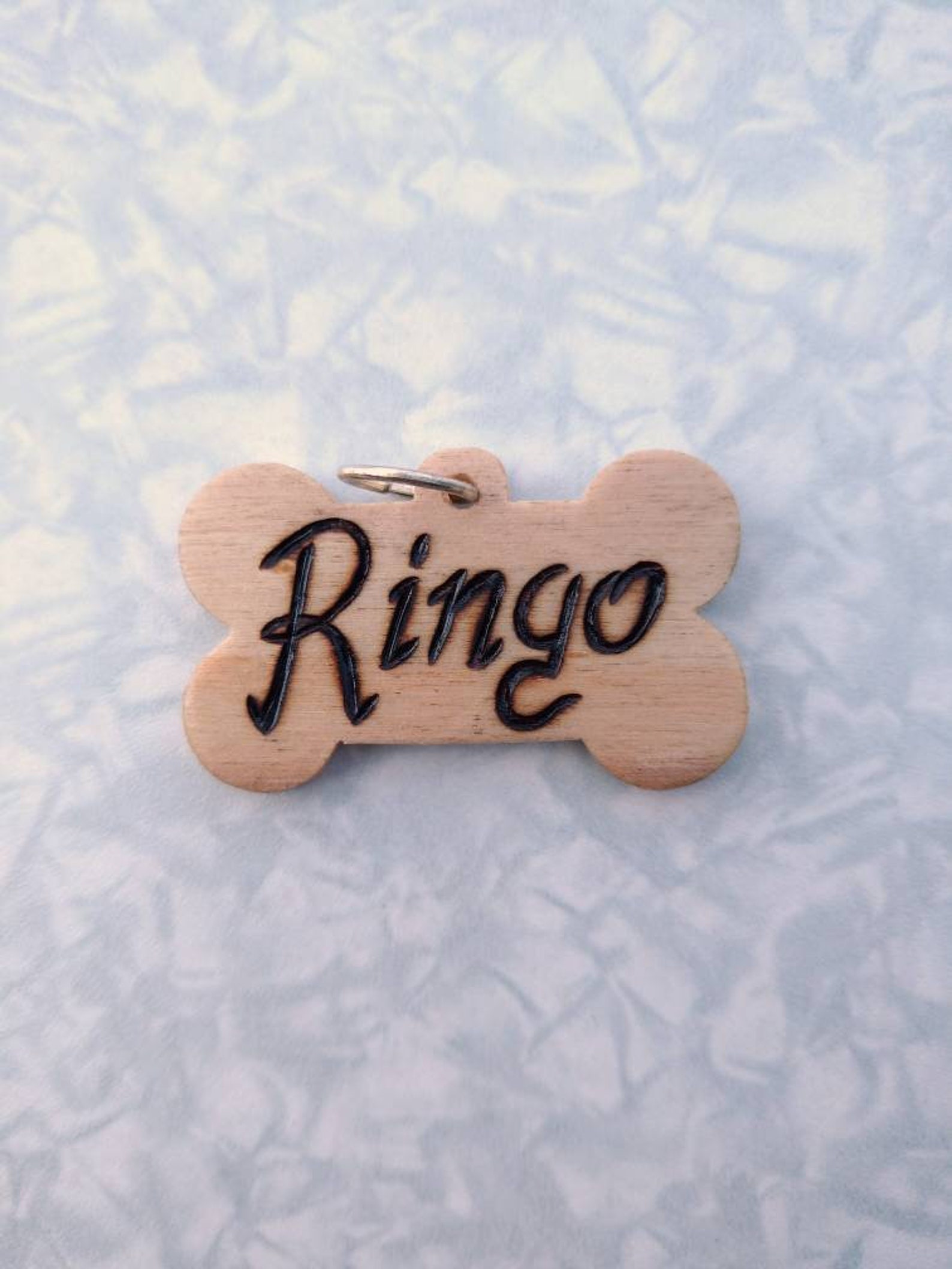 Medaglietta cane in legno Targhetta gatto Medaglietta nome Etsy Italia