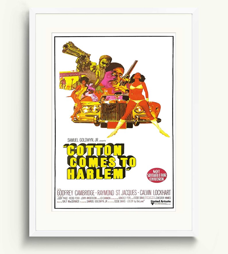 Vintage Film Poster: Black Art and Pop Culture (Matte Print) image 8