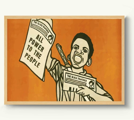 African American Art Print: Power to the People (Black Lives Matter)