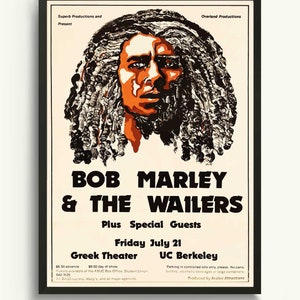 Bob Marley Wandkunst, Reggae, Rock Band Musik Poster, Schwarze Kunst, afroamerikanische Kunst, afrikanische Kunst, jamaikanische Kunst, Rasta, Rastafari