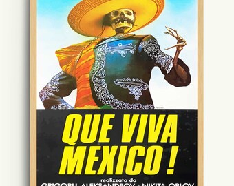 Mexican Art Day of the Dead Movie Poster Wall Art Prints , Viva
