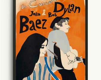 Bob Dylan poster, Folk Music, Rock Band Music Poster, Rock Concert Poster, Rock posters, Music Poster, Boho Wall Art, Poetry Art Print
