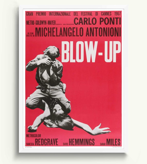 New Wave Cinema Poster, French Decor, Movie Posters, Cinema