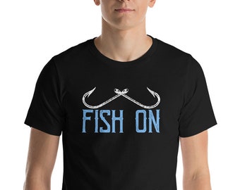 Fish On Short-Sleeve Unisex T-Shirt