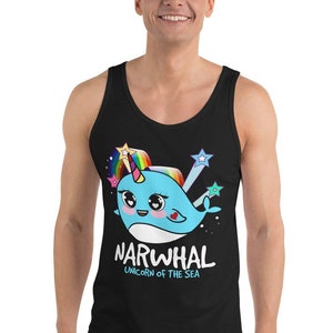 Narwhal Unicorn Of The Sea Gift Unisex Tank Top