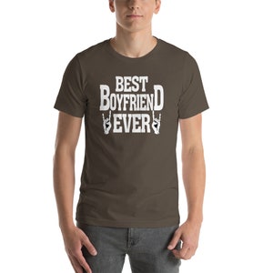 Best Boyfriend Ever Gift Short-Sleeve Unisex T-Shirt image 8