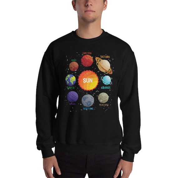 solar system sweatshirt
