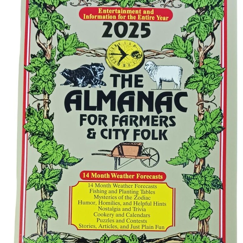 Farmers almanac 2025 calendars Etsy.de