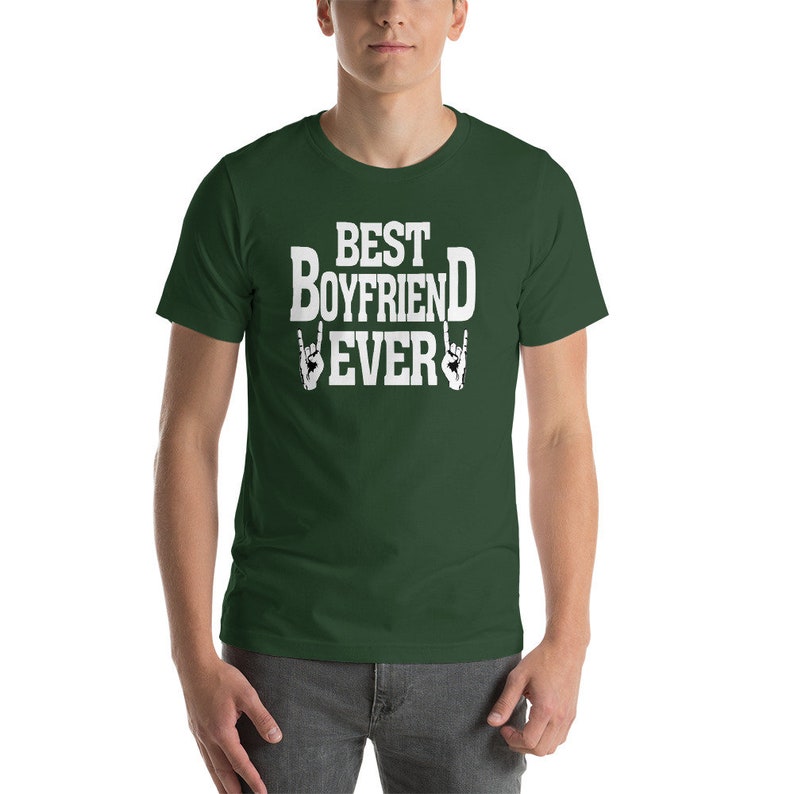 Best Boyfriend Ever Gift Short-Sleeve Unisex T-Shirt image 6