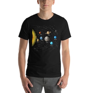 Solar System Planets Short-Sleeve Unisex T-Shirt