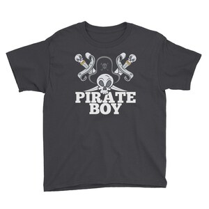 Pirate Boy Youth Short Sleeve T-Shirt