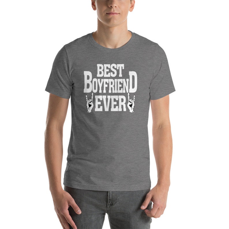 Best Boyfriend Ever Gift Short-Sleeve Unisex T-Shirt image 9