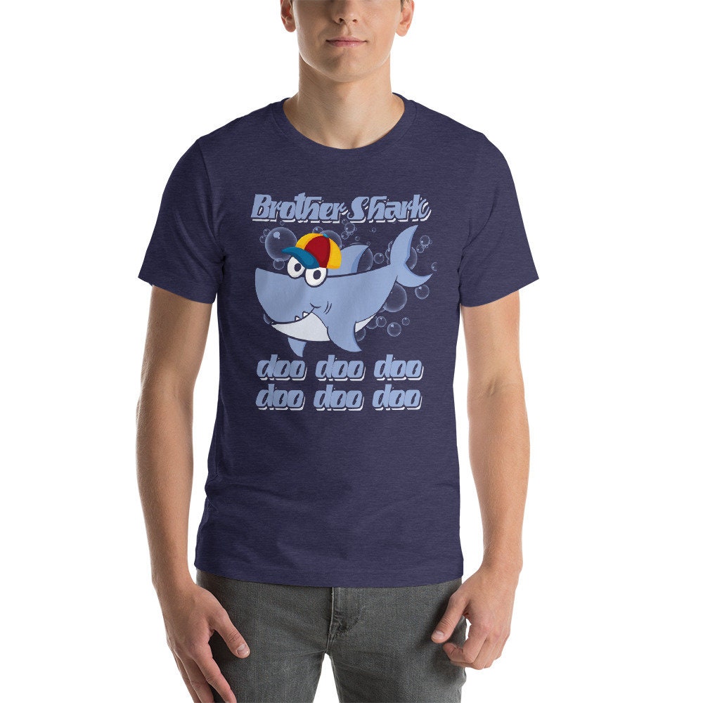 【BROTHER BROTHER】 SHORT SLEEVE TEE Brother Shark Short-sleeve Unisex T-shirt - Etsy