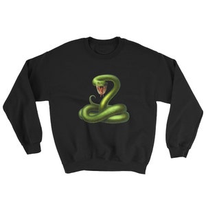 Eine schöne grüne Schlange Gift Sweatshirt