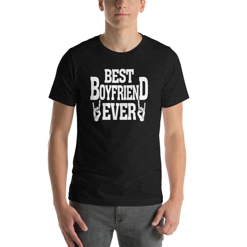Best Boyfriend Ever Gift Short-Sleeve Unisex T-Shirt image 7