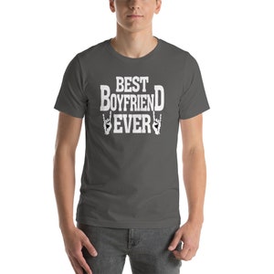Best Boyfriend Ever Gift Short-Sleeve Unisex T-Shirt image 5