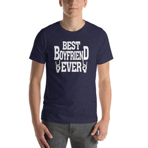 Best Boyfriend Ever Gift Short-Sleeve Unisex T-Shirt image 4