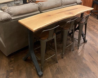 Live Edge Sofa/Bar Tables