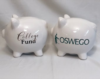 Personalized Piggy Bank, Kids Piggy Bank, Baby Shower Gift, Baby Shower Gifts, Piggy Bank, Personalized, Baby Shower, Baby Boy, Baby Girl
