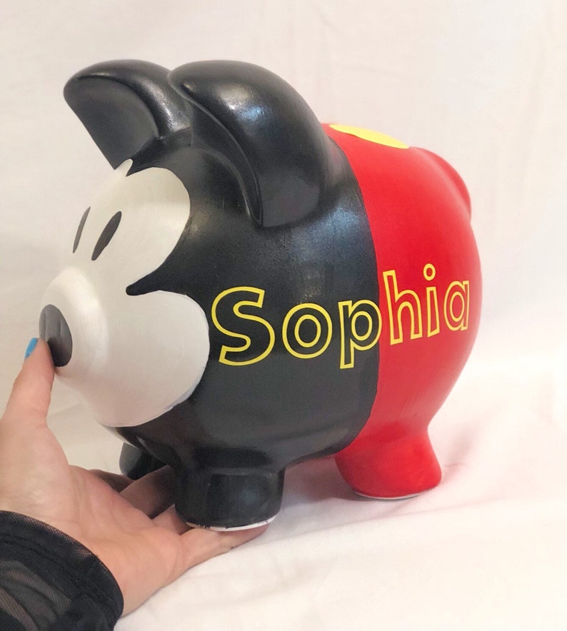 personalized kids piggy bank