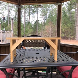 Handmade pine step stool