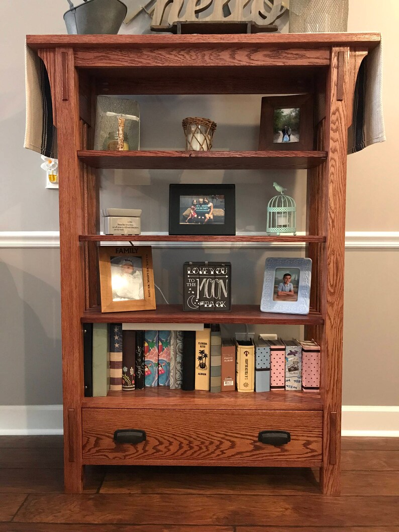 Arts Craft Bookcase Etsy