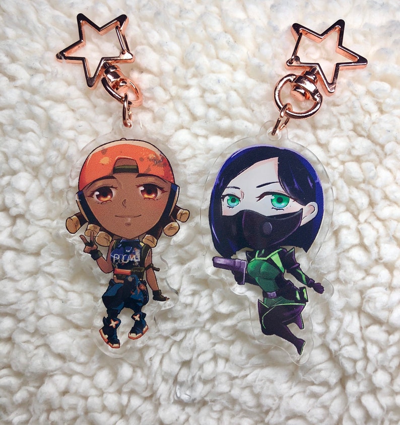 Valorant Vol. 1 Keychains Etsy