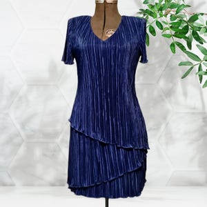 connected apparel blue dress Connected Apparel V-Neck Spaghetti Strap Floral Print Satin Dress with  Pockets