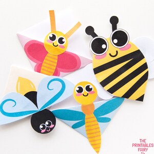Bugs Printable Bookmark Templates - Etsy
