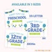 Boy First Day of School Printable Signs. First Day of Preschool. 1rst ...