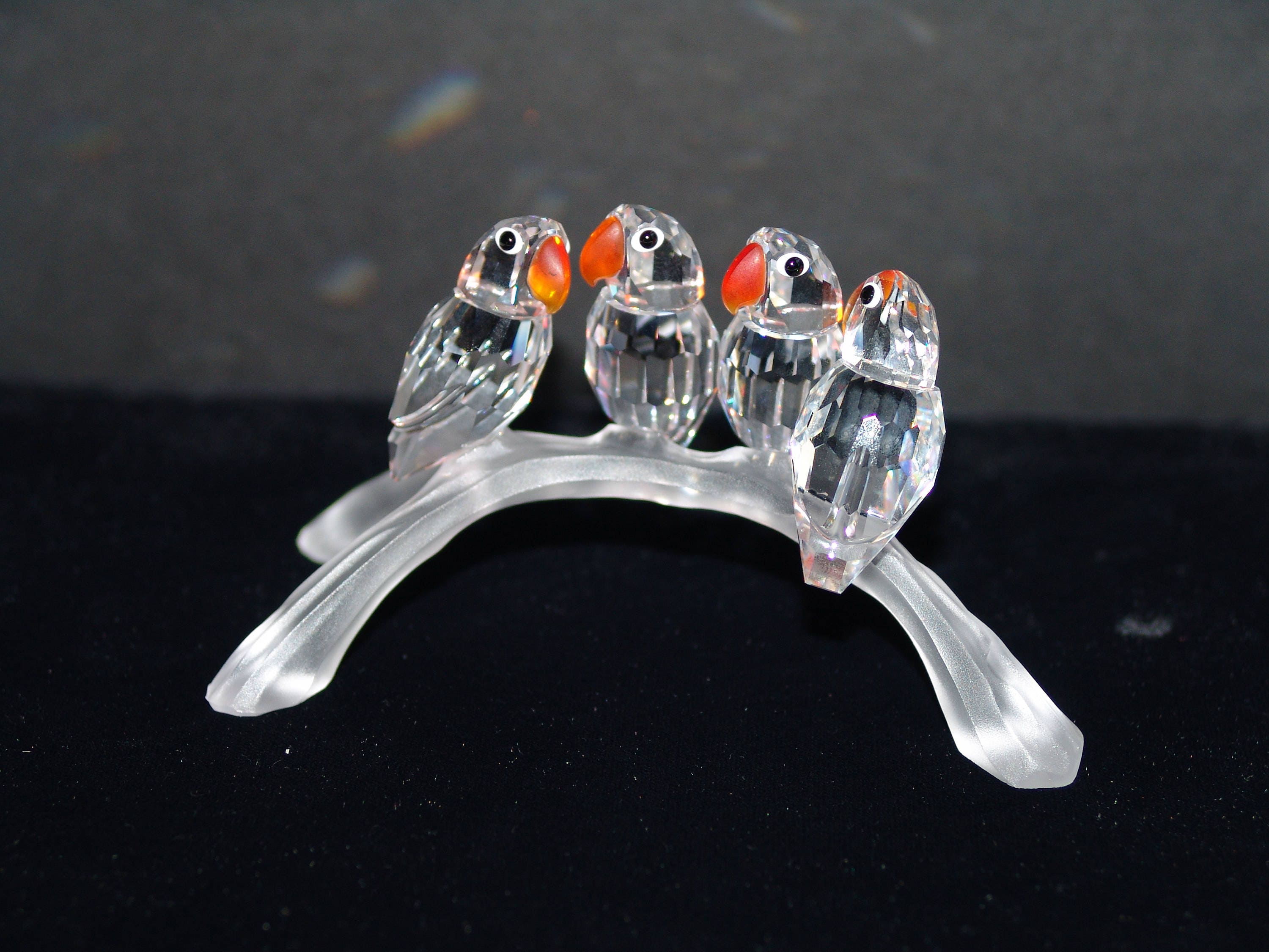Lovebirds swarovski hotsell