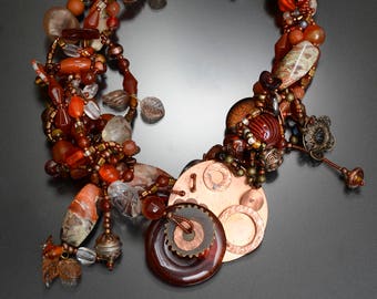 Copper Canyon Treasures Necklace