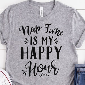 NAP tijd is mijn Happy Hour SVG mom citaten peuter SVG uitspraken cut-bestand voor de Cricut en Silhouette
