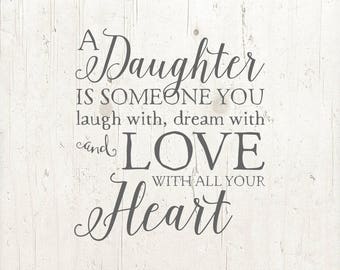 Download Daughter Quote Svg Etsy