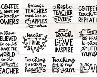 Download Teacher Sayings Svg Etsy