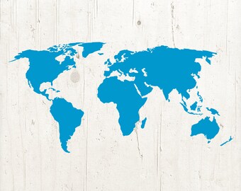 Download World Map Svg Etsy