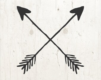 Download Crossed Arrows Svg Etsy