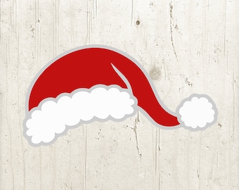 Download Christmas Hat Svg Etsy