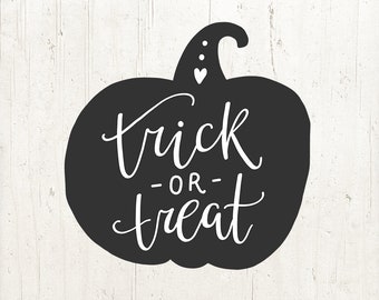 Calabaza de Halloween para pedir dulces (SVG): Imágenes prediseñadas de Halloween (Descarga digital)