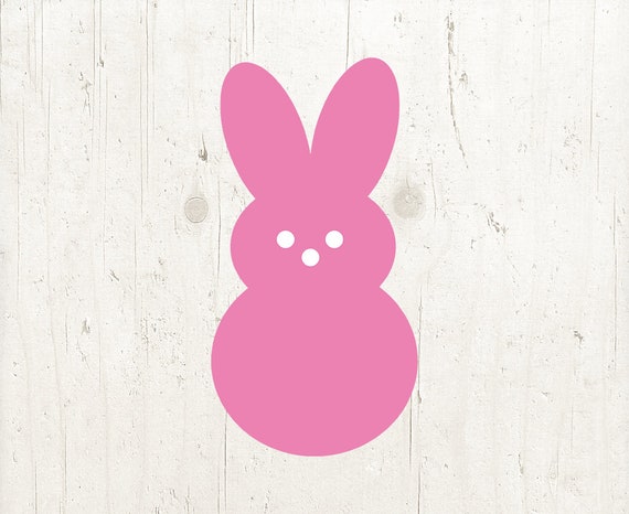 Peep SVG Peeps Easter Svg Easter Bunny Svg Easter Svg | Etsy