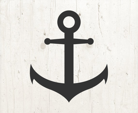 Anchor Svg, Nautical Svg, Anchor Clipart, Anchor Silhouette